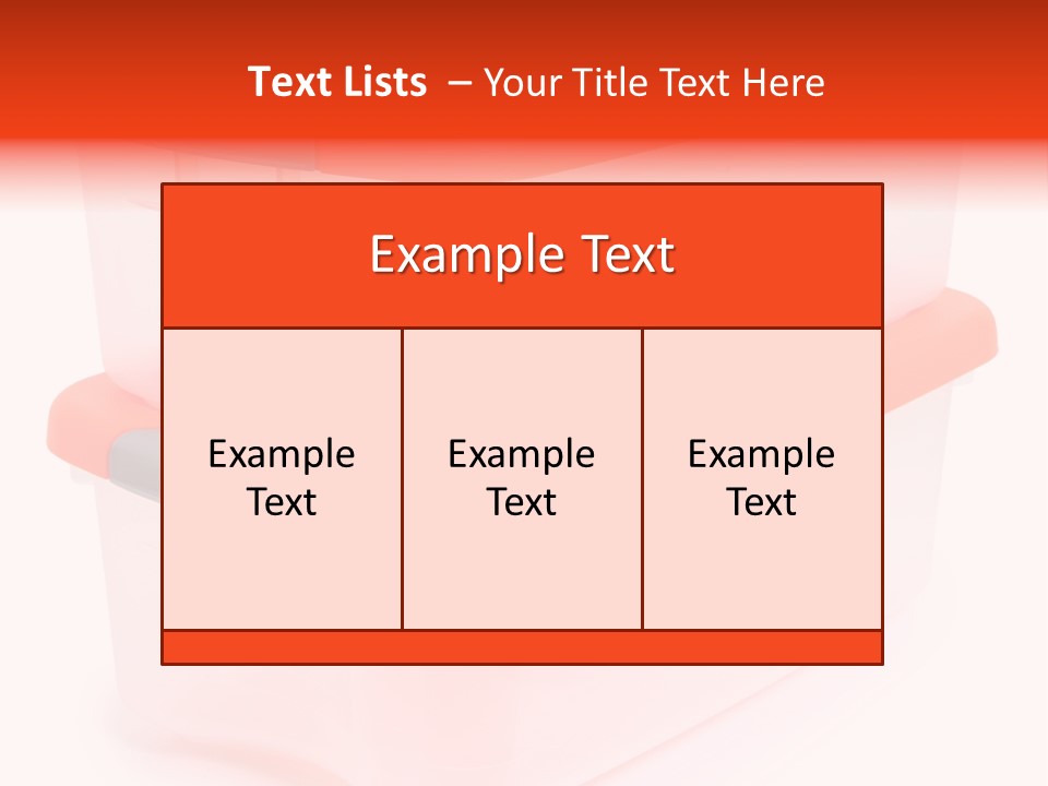 Clear Bottom Home PowerPoint Template