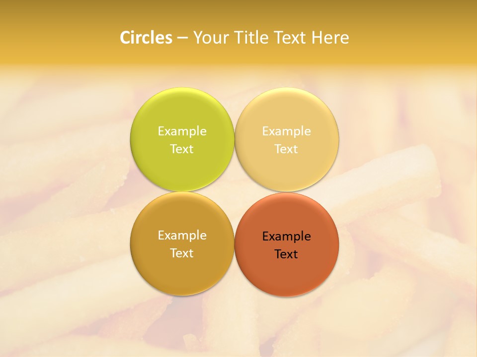 French Dish Photography PowerPoint Template