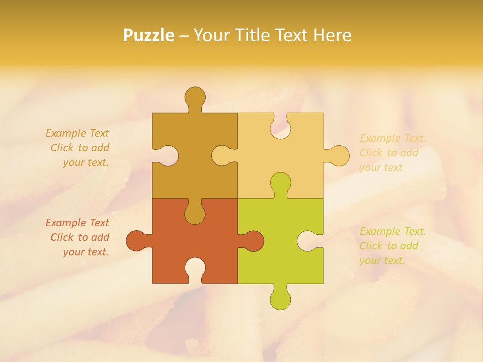 French Dish Photography PowerPoint Template