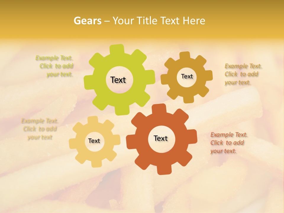 French Dish Photography PowerPoint Template