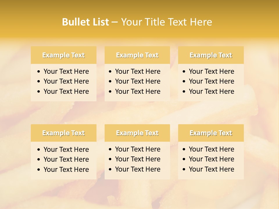 French Dish Photography PowerPoint Template
