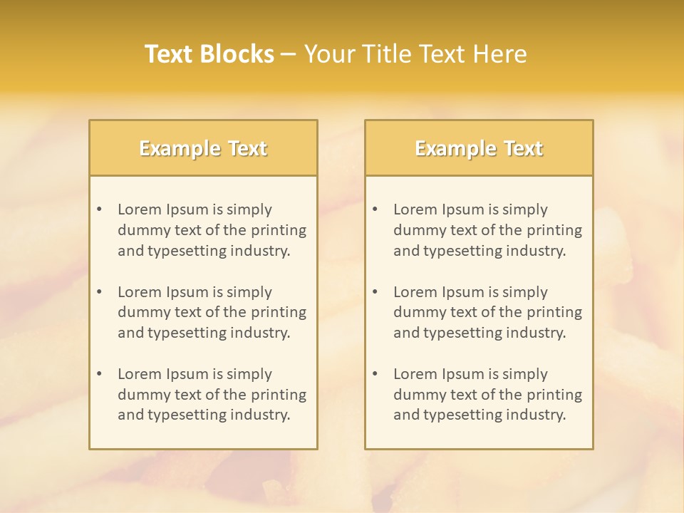 French Dish Photography PowerPoint Template