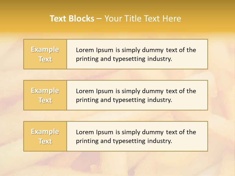 French Dish Photography PowerPoint Template