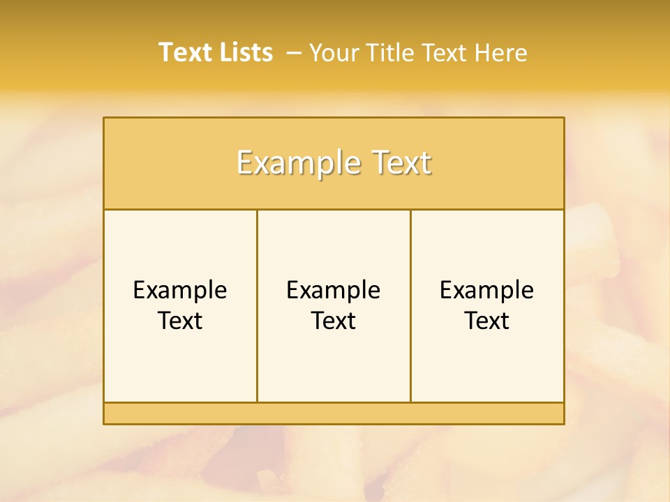 French Dish Photography PowerPoint Template