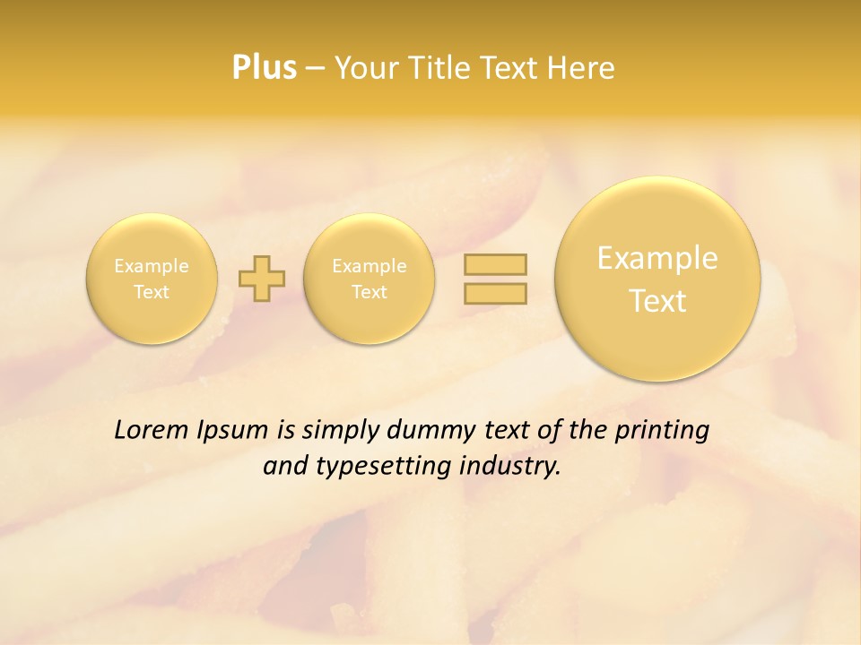 French Dish Photography PowerPoint Template