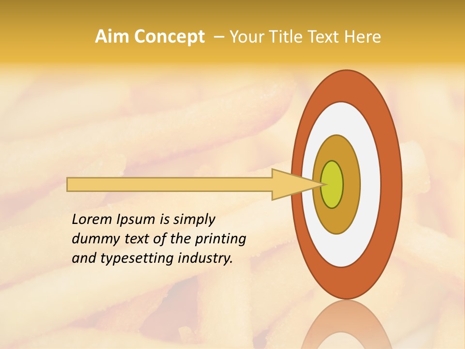 French Dish Photography PowerPoint Template