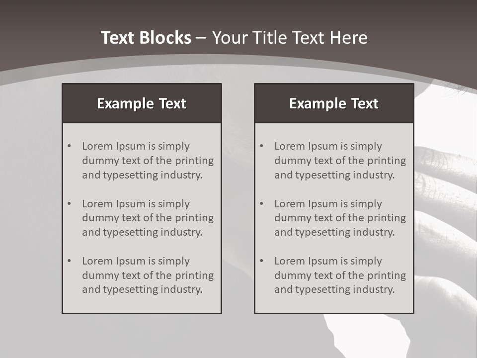 Head Loss Fatigue PowerPoint Template
