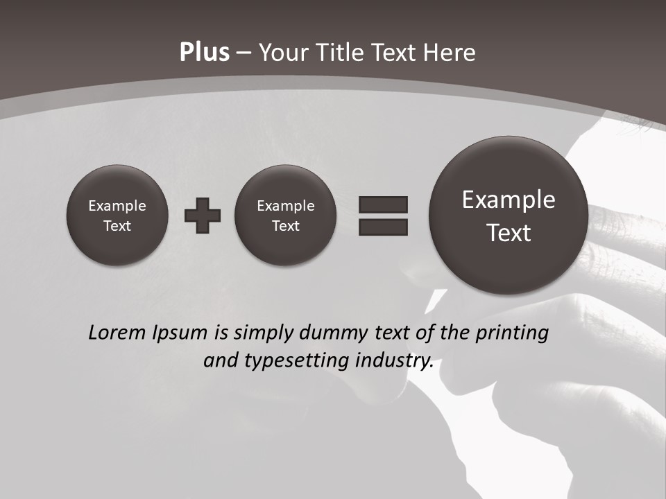 Head Loss Fatigue PowerPoint Template
