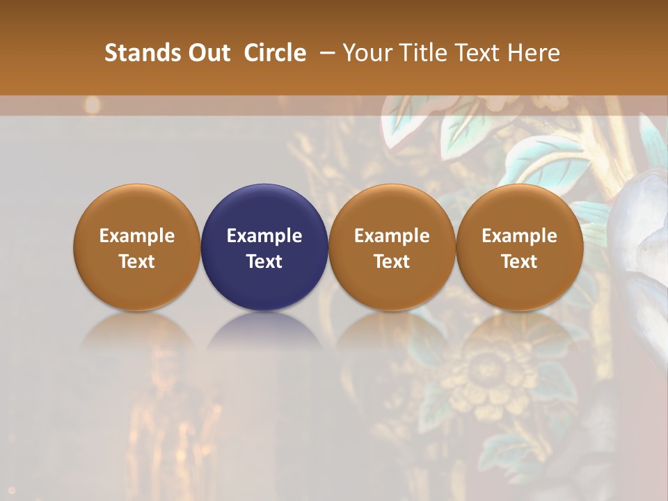 Meditation Kindness Buddhist PowerPoint Template