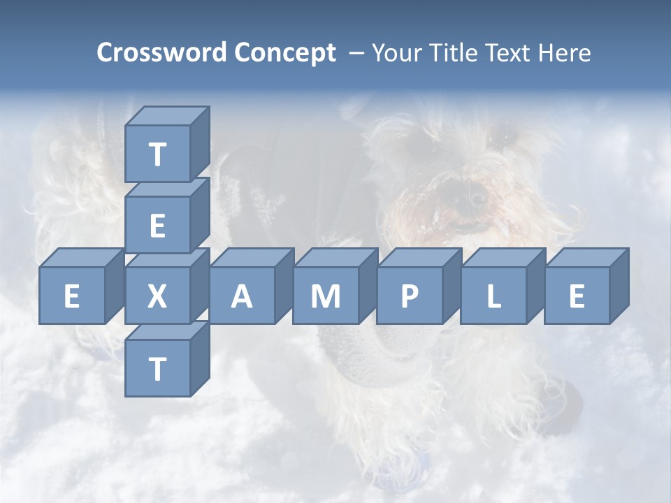 Schnauzer Ears Boot PowerPoint Template