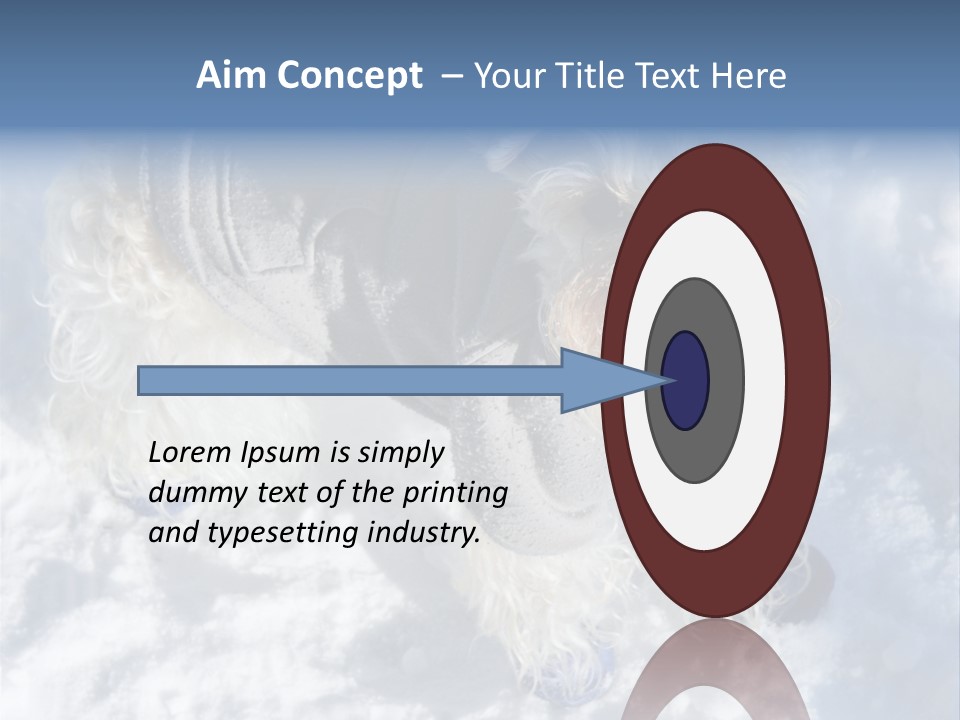 Schnauzer Ears Boot PowerPoint Template