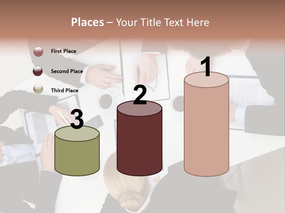 Team Executive Teamwork PowerPoint Template