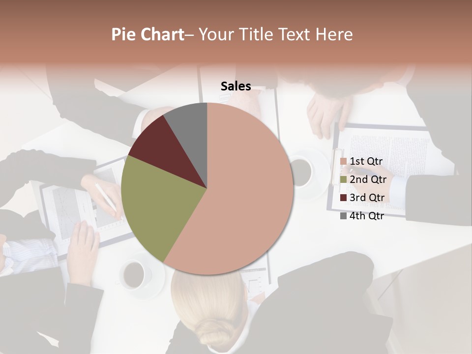 Team Executive Teamwork PowerPoint Template