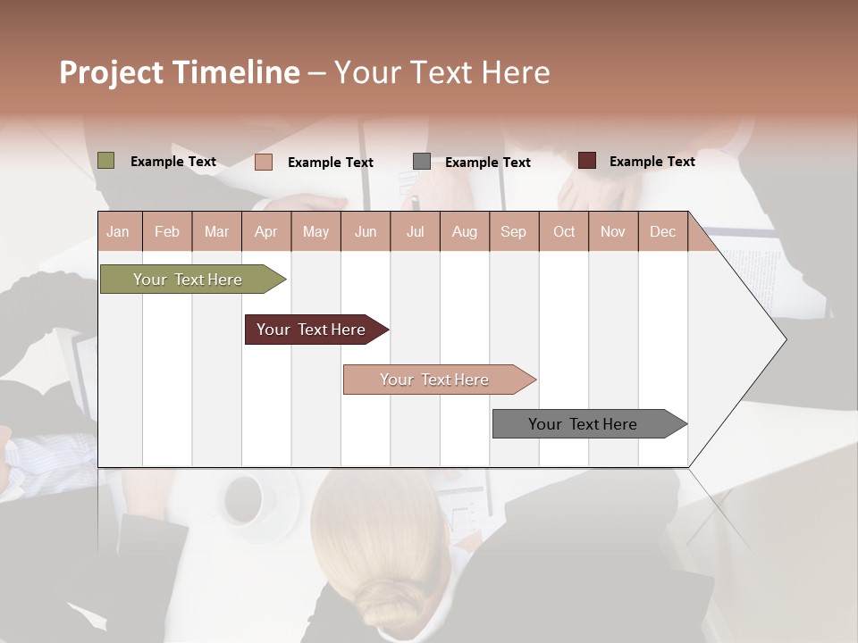 Team Executive Teamwork PowerPoint Template