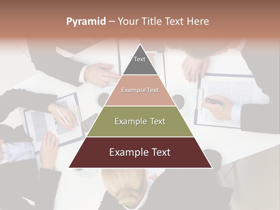 Team Executive Teamwork PowerPoint Template