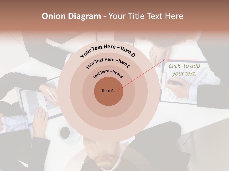 Team Executive Teamwork PowerPoint Template