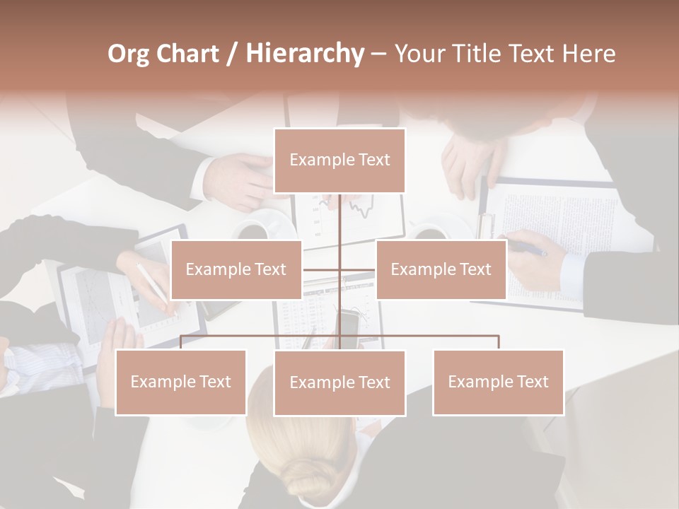 Team Executive Teamwork PowerPoint Template