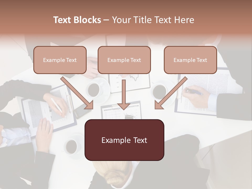 Team Executive Teamwork PowerPoint Template