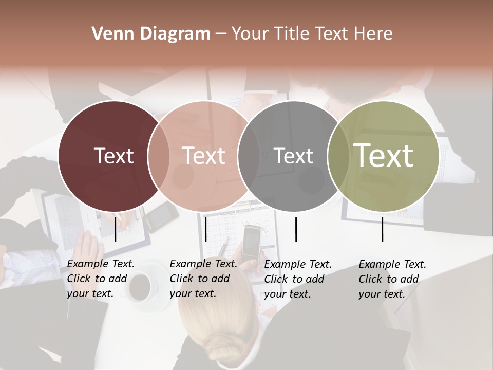 Team Executive Teamwork PowerPoint Template