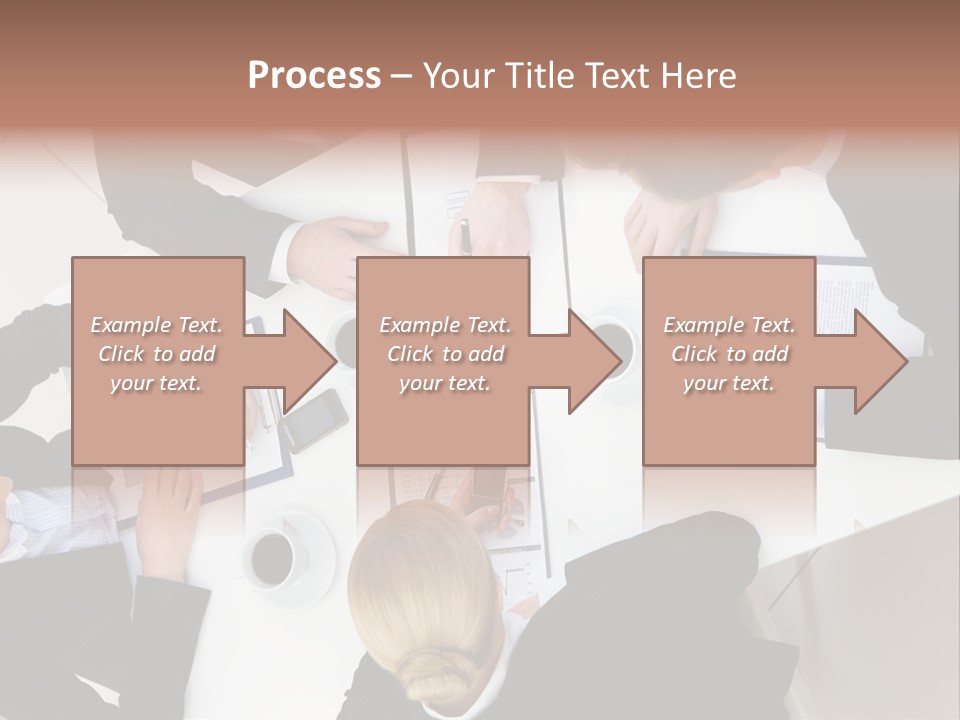 Team Executive Teamwork PowerPoint Template