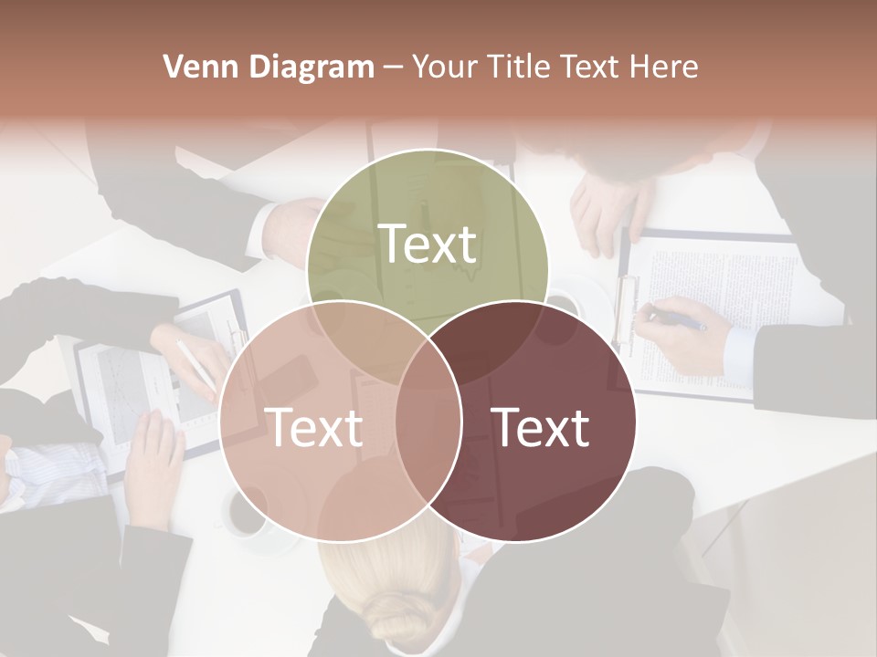 Team Executive Teamwork PowerPoint Template