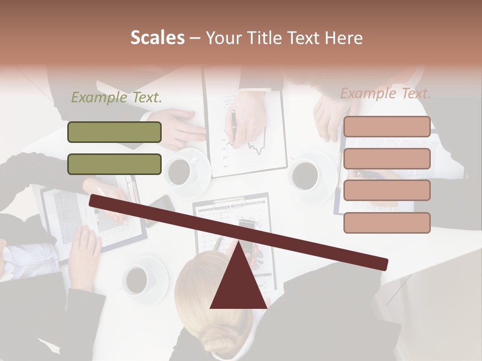 Team Executive Teamwork PowerPoint Template