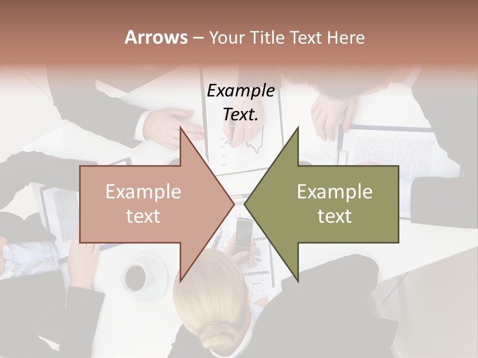 Team Executive Teamwork PowerPoint Template