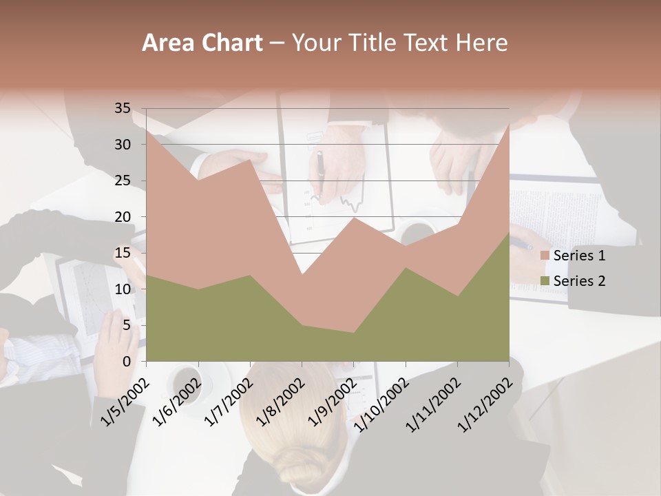 Team Executive Teamwork PowerPoint Template