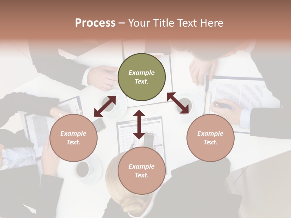 Team Executive Teamwork PowerPoint Template