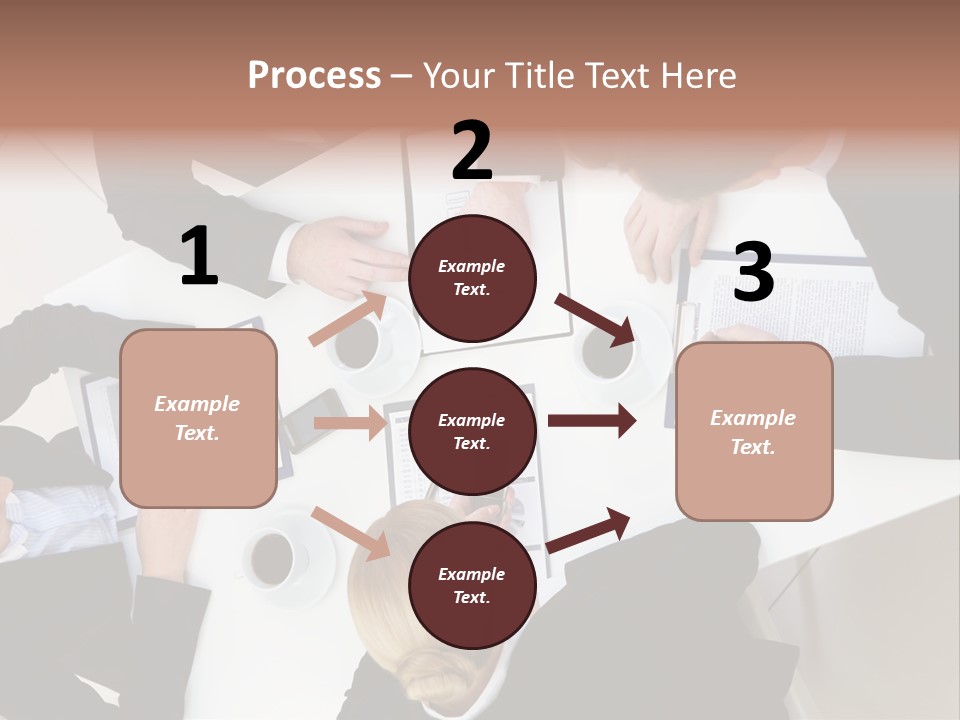 Team Executive Teamwork PowerPoint Template
