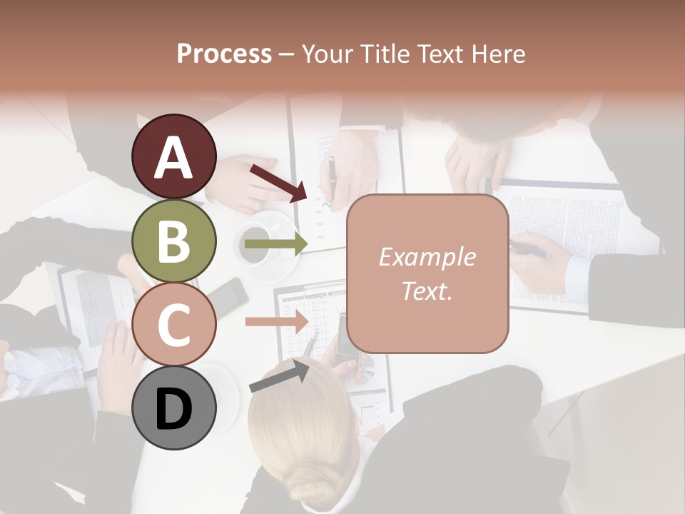 Team Executive Teamwork PowerPoint Template
