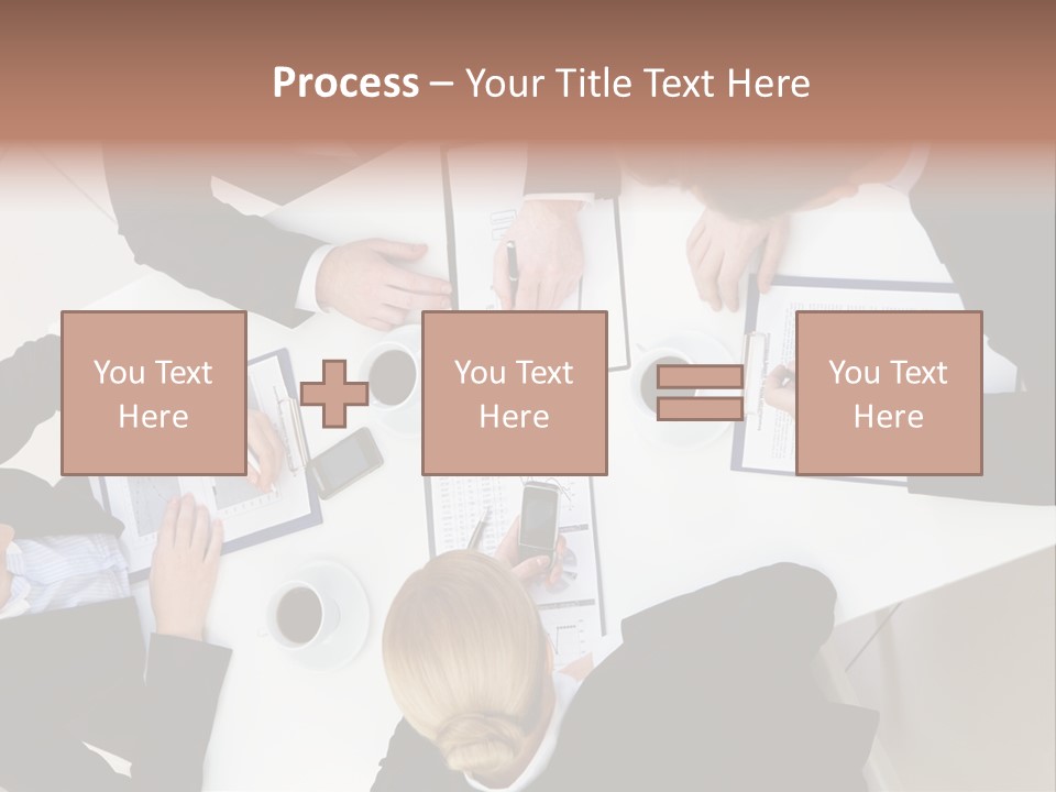 Team Executive Teamwork PowerPoint Template