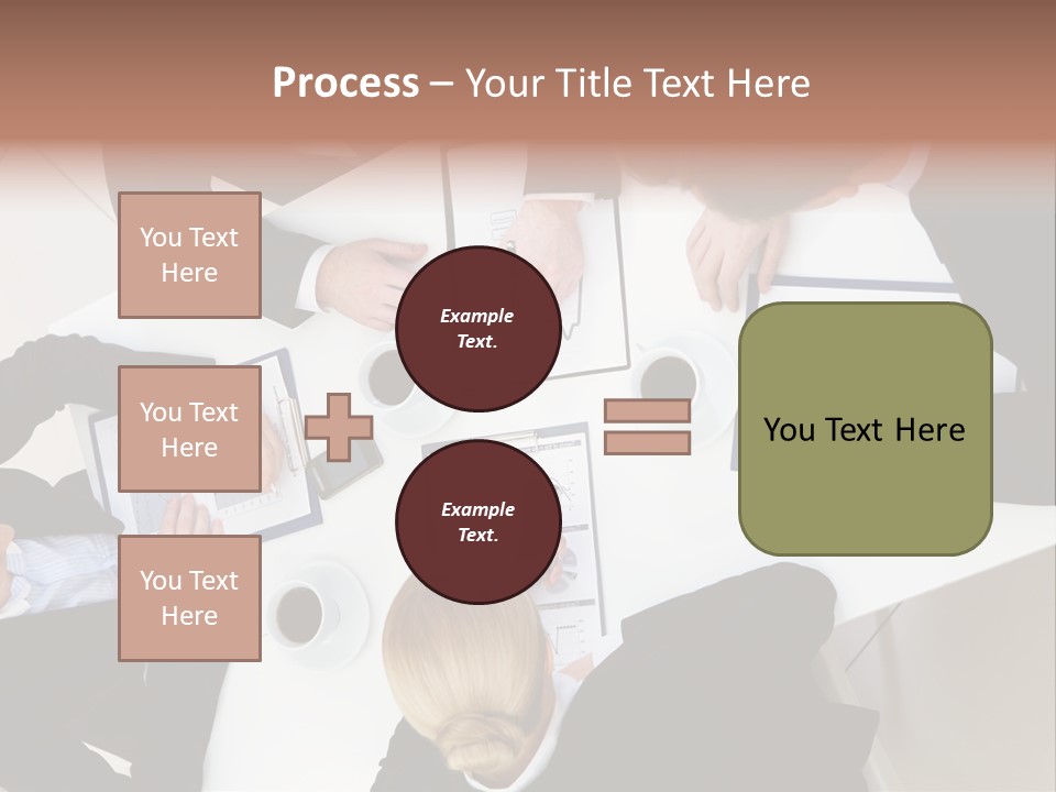 Team Executive Teamwork PowerPoint Template