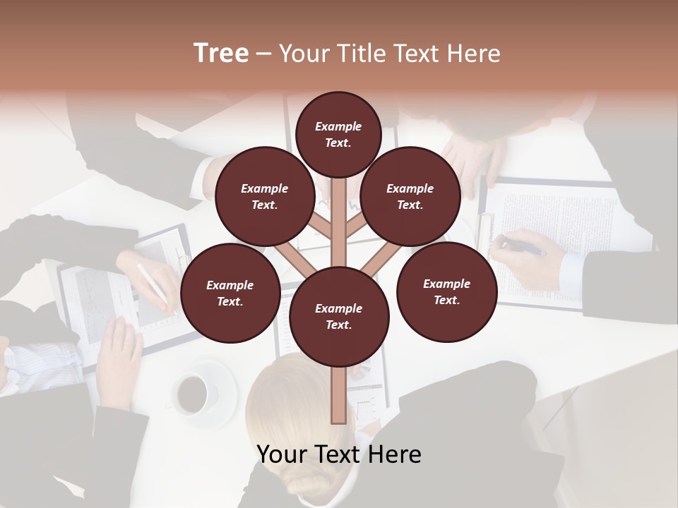 Team Executive Teamwork PowerPoint Template