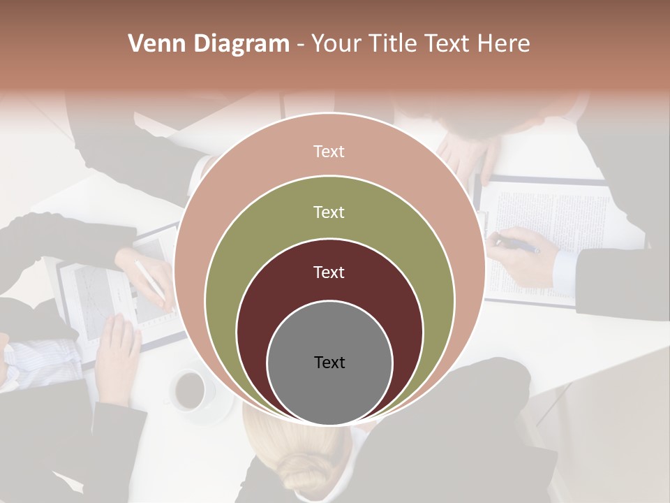 Team Executive Teamwork PowerPoint Template