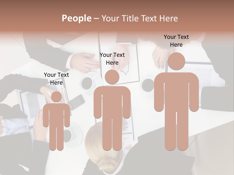 Team Executive Teamwork PowerPoint Template