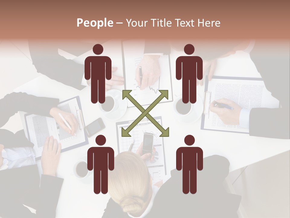 Team Executive Teamwork PowerPoint Template