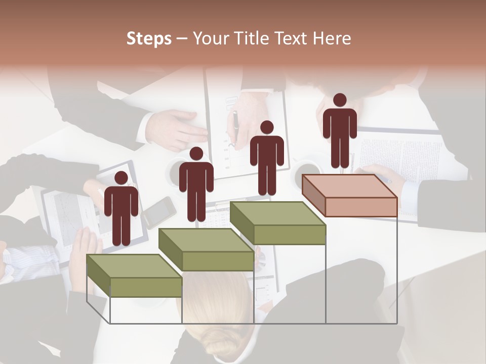 Team Executive Teamwork PowerPoint Template