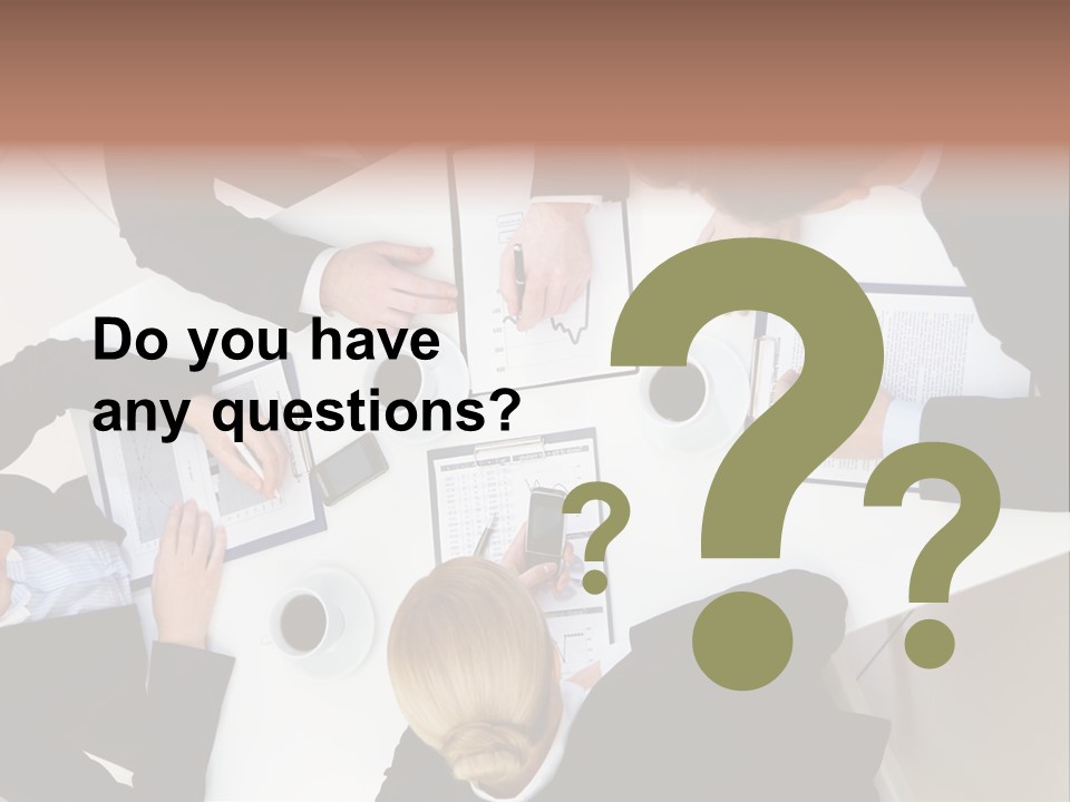 Team Executive Teamwork PowerPoint Template