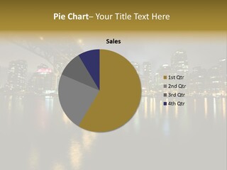 Highway Night Granville PowerPoint Template