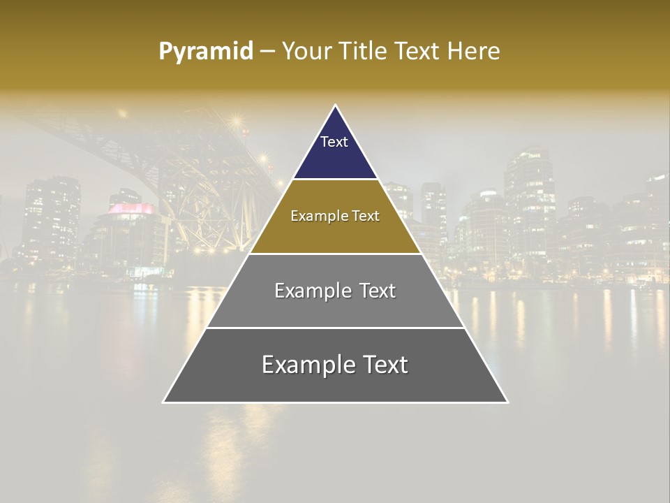 Highway Night Granville PowerPoint Template
