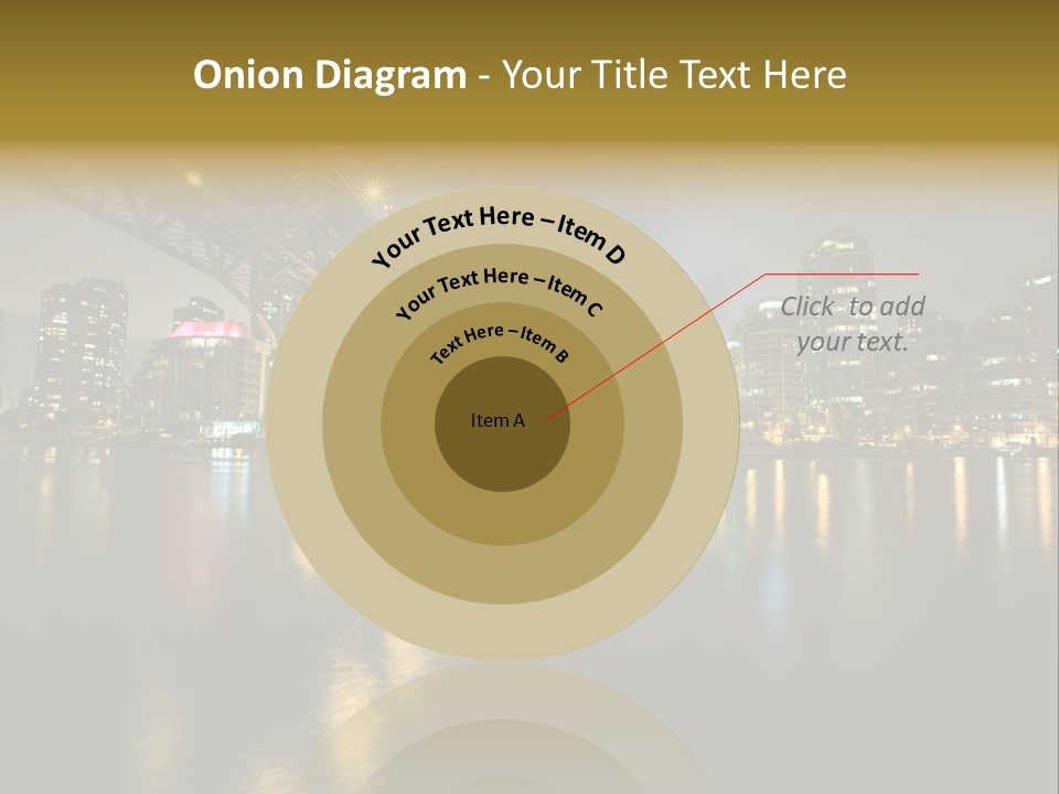 Highway Night Granville PowerPoint Template