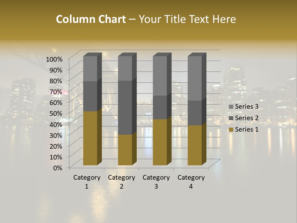 Highway Night Granville PowerPoint Template