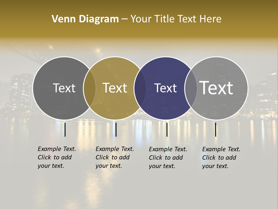 Highway Night Granville PowerPoint Template