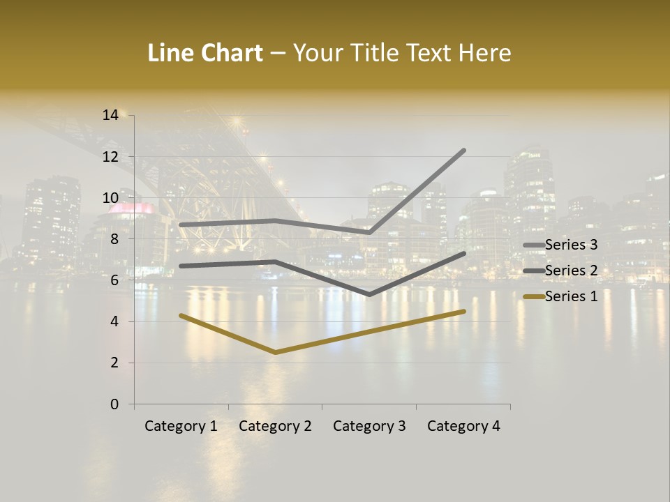 Highway Night Granville PowerPoint Template