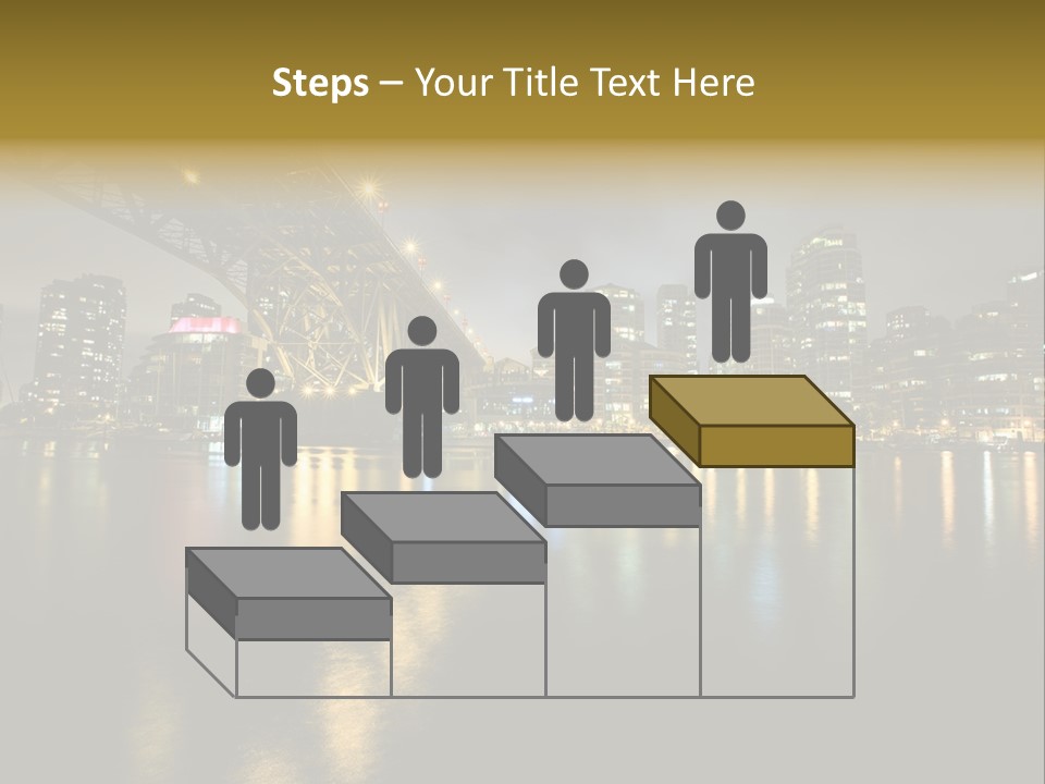 Highway Night Granville PowerPoint Template