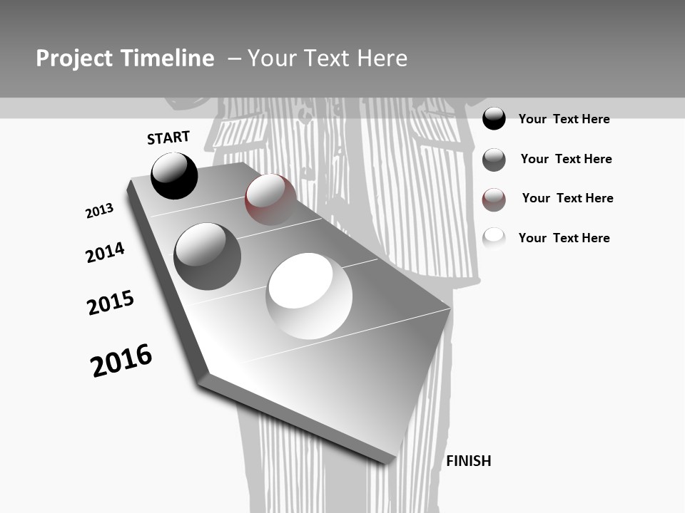 Stymied Ugly Drawings PowerPoint Template