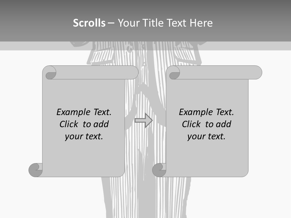 Stymied Ugly Drawings PowerPoint Template