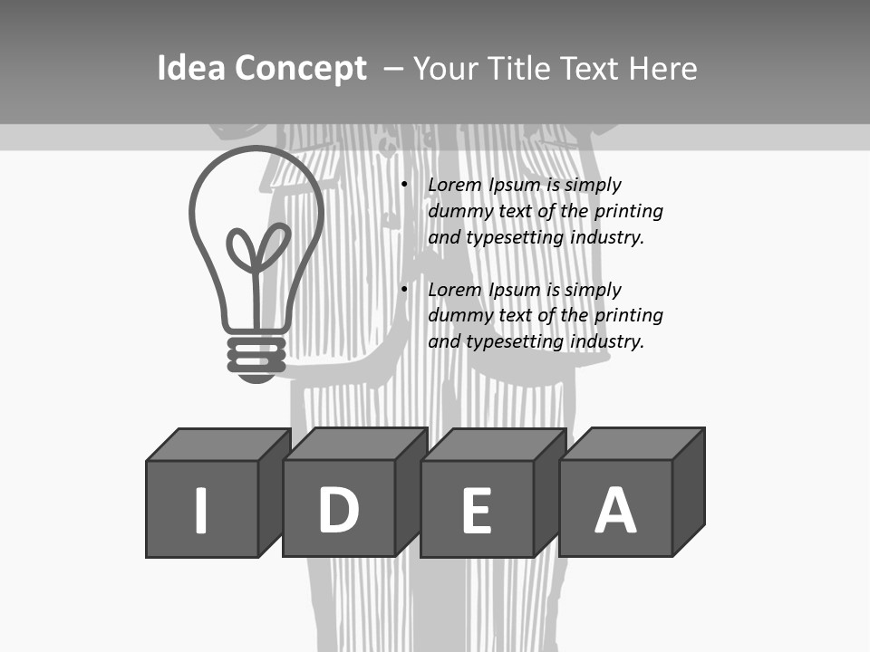 Stymied Ugly Drawings PowerPoint Template