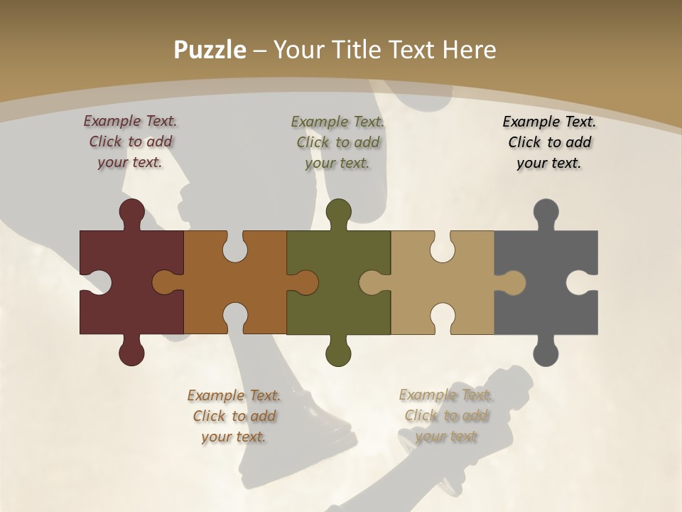 Cornered Surrender Play PowerPoint Template